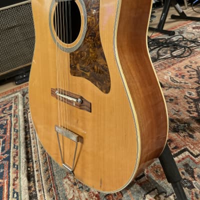 Vintage Prestige 12-string acoustic guitar image 9