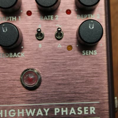 Fender Lost Highway Phaser Guitar Effects Pedal image 2