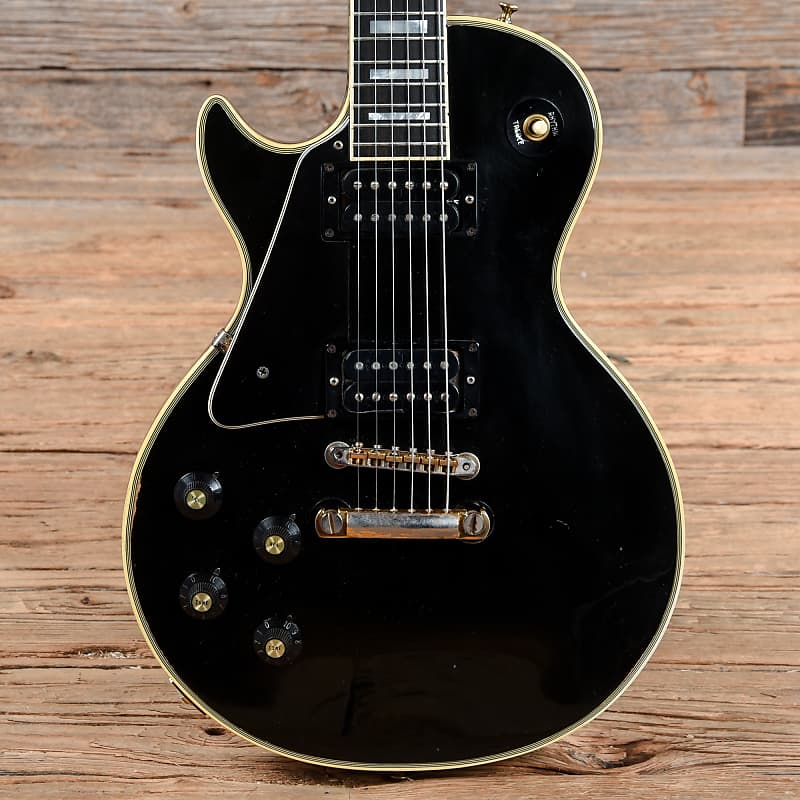 Gibson Les Paul Custom Black 1973 LEFTY Reverb Canada