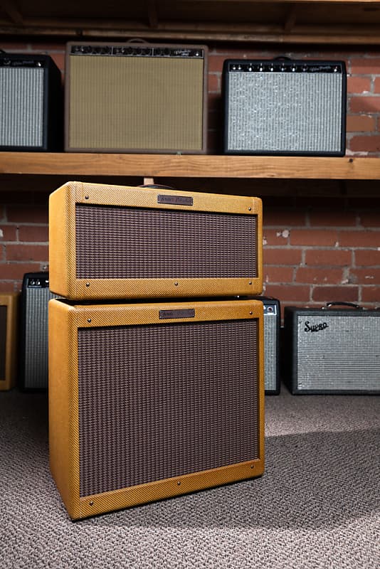 Dumble Tweed Vibrolux- Head Shell and Cabinet built by Kerry Wright image 1
