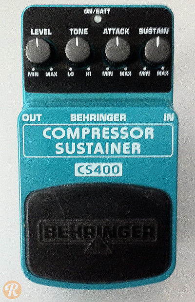 Behringer CS400 Compressor Sustainer Pedal image 1