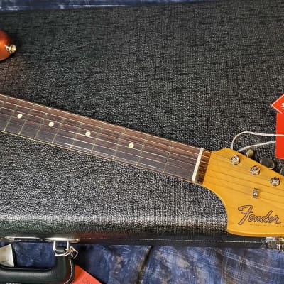 NEW ! 2024 Fender Johnny Marr Signature Jaguar - KO Knock Out Orange - Authorized Dealer - In-Stock! G02538 - 8.3 lbs image 7