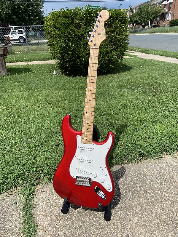 Fender Stratocaster  2008 Candy Apple Red MIM image 1