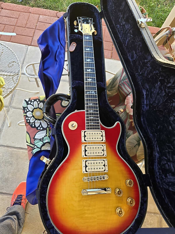 burny ace frehley レスポール　カスタム KISS、Aceファンは見逃すな！！Gibson Custom Shop Ace Frehley