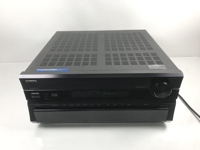 Onkyo TX-SR875 AV Receiver 7.1 Black Home Theater Amplifier  			
