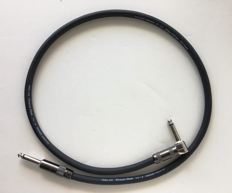 JerroStomps 25 inch Head to Cab Speaker Cable, G&H 0 & 90 Reverb