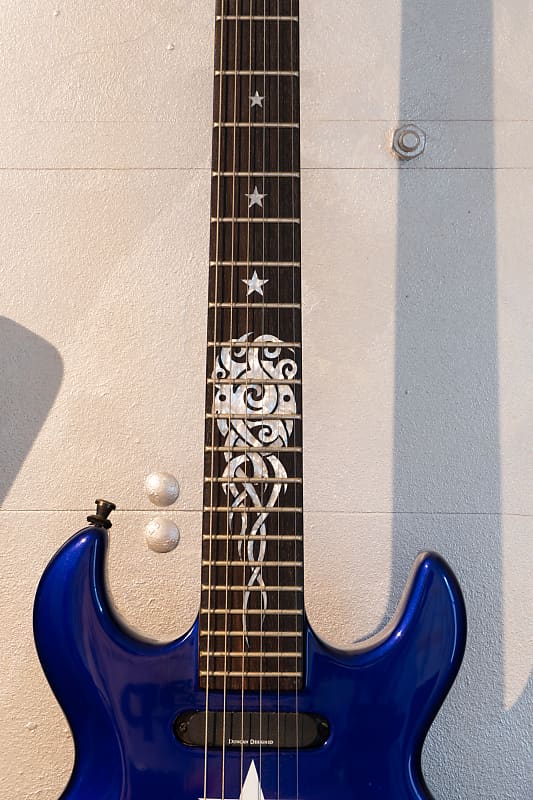 Schecter CXT Artist Modell Trouble Valli 2002 - Blau | Reverb