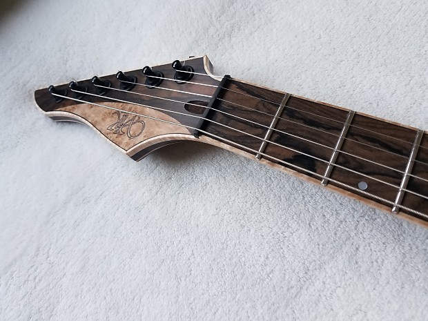 ViK Guitars Duality 6 2017 Natural Maple Burl top with