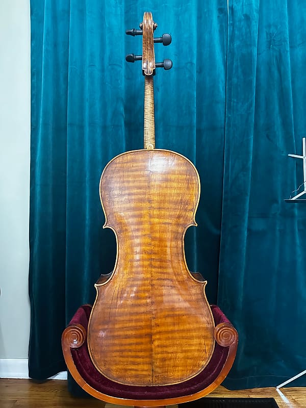 4/4 Antique German Cello Circa 1791 | Reverb