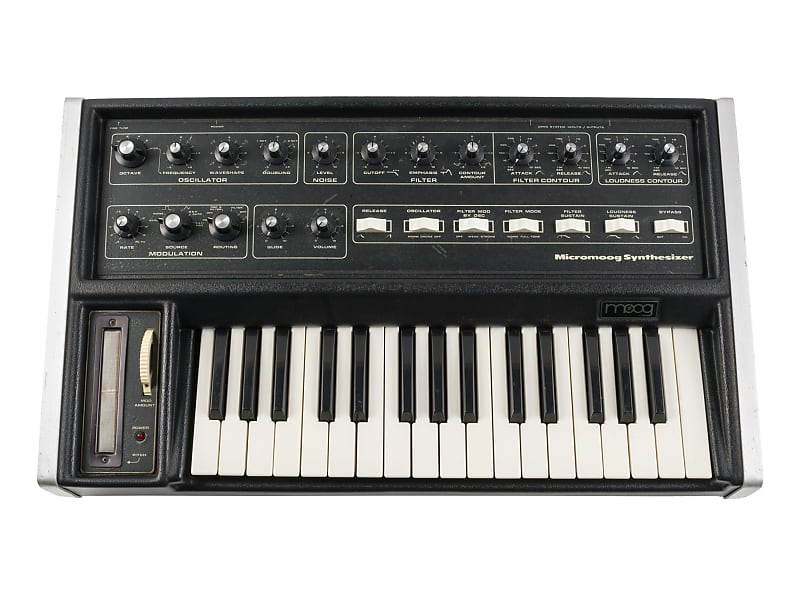 Moog Micromoog Analog Keyboard Synthesizer image 1