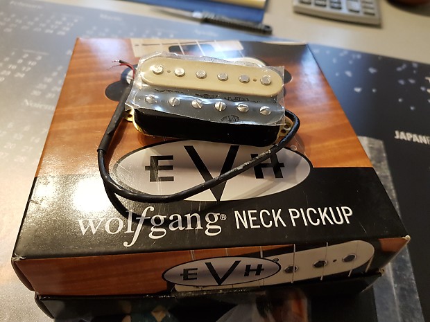 EVH Wolfgang Zebra Humbucker Electric Guitar NECK Pickup image 1