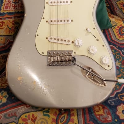 Rittenhouse S Style guitar 2019 Silver image 1