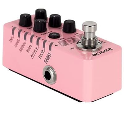 Mooer D7 Digital Delay New Micro Series Guitar Effects Pedal 2020 Pink image 4