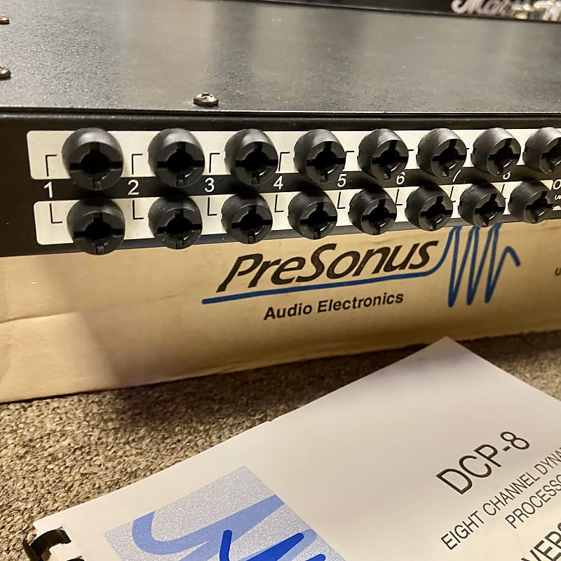PreSonus DCP-8 Audio Dynamic Processor | Reverb