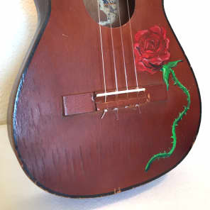Vintage Ukulele Baritone 1950 "The Rose" image 2