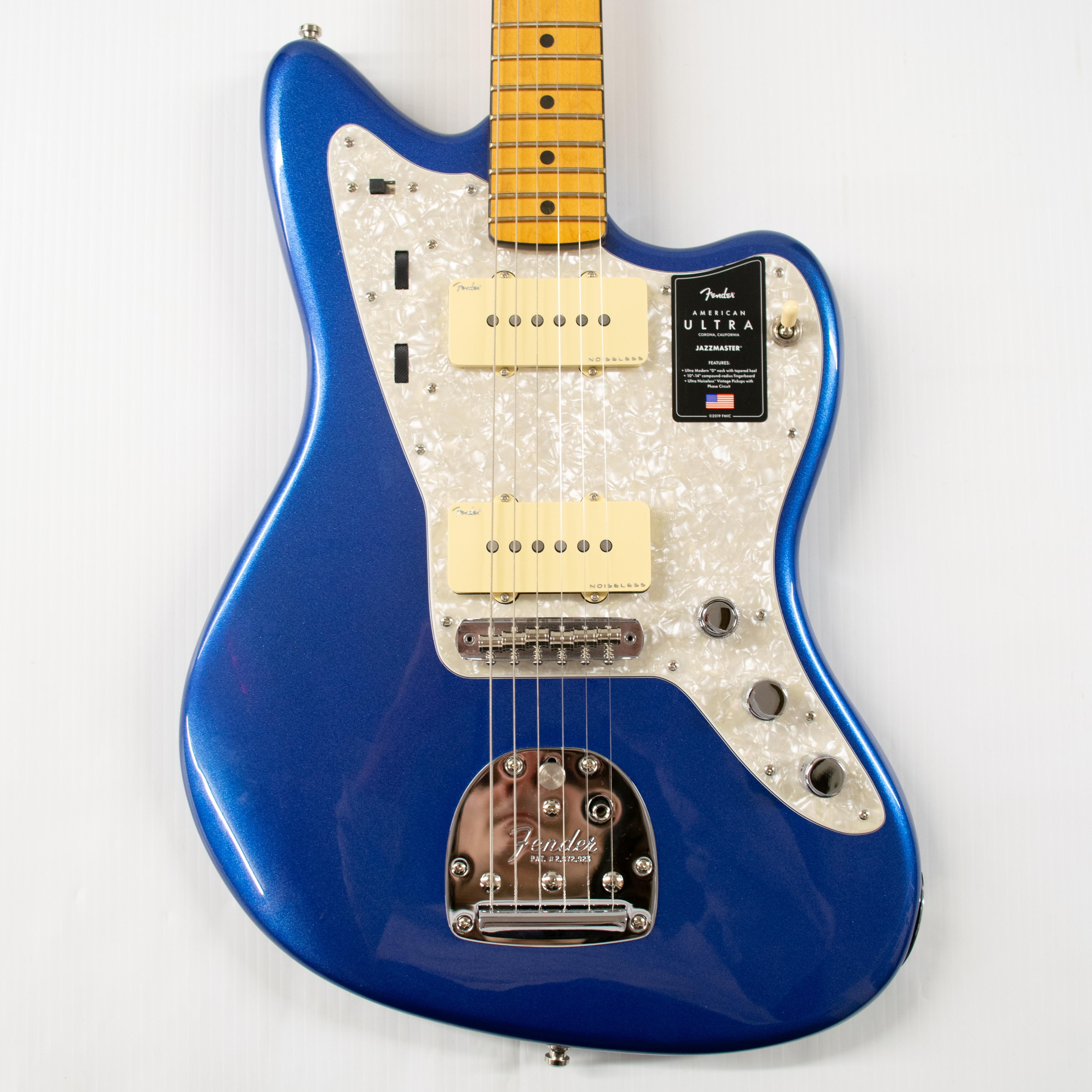 Fender American Ultra Jazzmaster - Cobra Blue with Maple