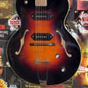 The Loar LH-319 VS Hollow Body Acoustic\Electric Guitar - Vintage Sunburst w/Gig Bag