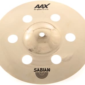 Sabian 10 inch AAX Air Splash Cymbal - Brilliant Finish image 4