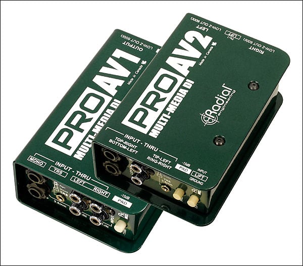 Radial ProAV2 Stereo Multi-Media DI image 1