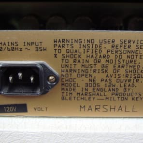 Marshall Lead 12 White Tolex 12-Watt Miniature Guitar Amplifier Head image 8