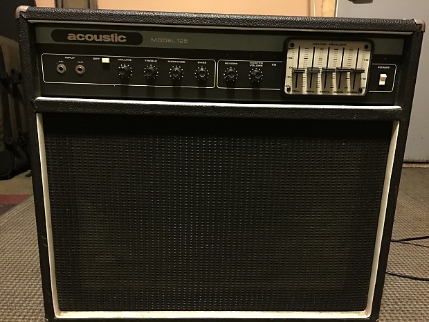 Acoustic hot sale 125 amp