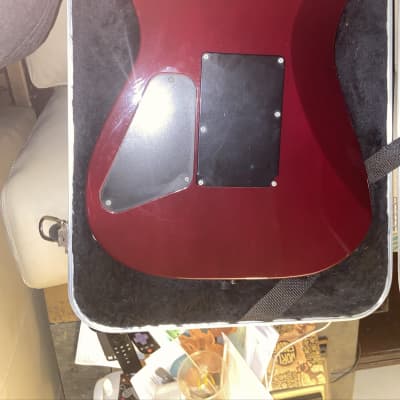 Jackson PS-4 Performer 90’s-2000’s - Transparent Red image 2