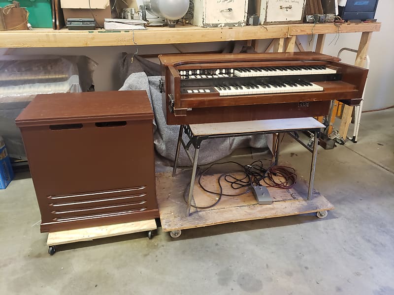 Rock organ chopped Hammond M3 w Short Leslie Speaker