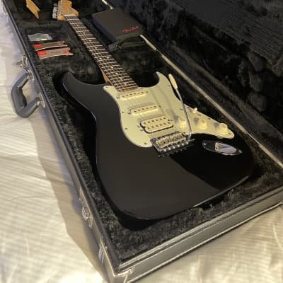 Fender American Deluxe Stratocaster Plus HSS 2014 Mystic Black for sale