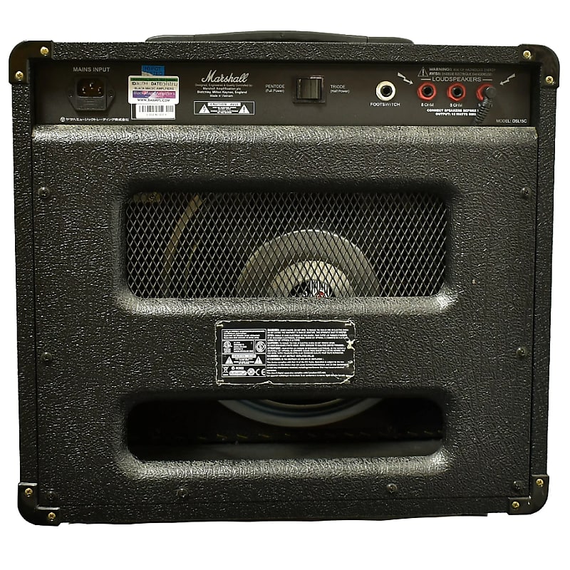 Marshall DSL15C 2-Channel 15-Watt 1x12" Guitar Combo 2012 - 2017 image 2