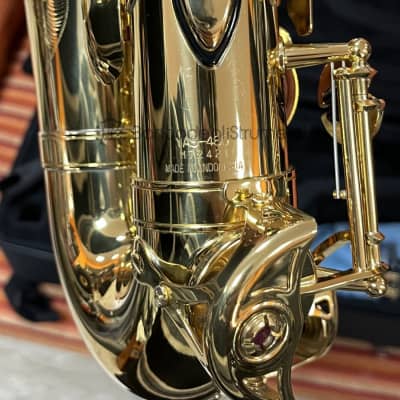Yamaha YAS-480 Golden lacquered in Eb contralto sax image 3