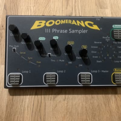 Reverb.com listing, price, conditions, and images for boomerang-boomerang-phrase-sampler