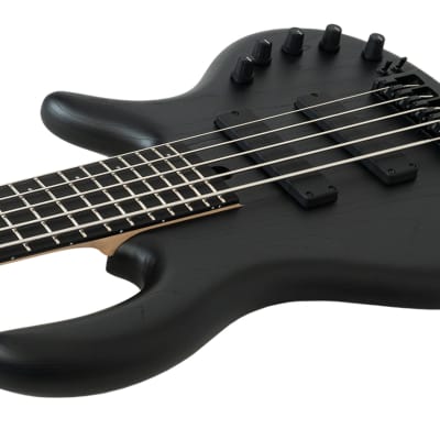 Elrick Standard Series e-volution 5-String Bass Black image 7