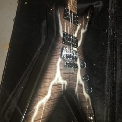 Washburn Washburn dimebag 333 bolt 2005 - RARE, Purple flamed bolt image 10