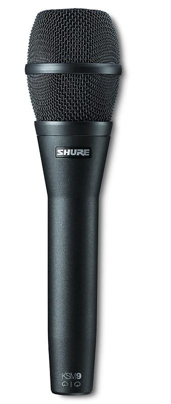 Shure KSM9 Dual Diaphragm Performance Condenser Microphone in Charcoal Gray image 1