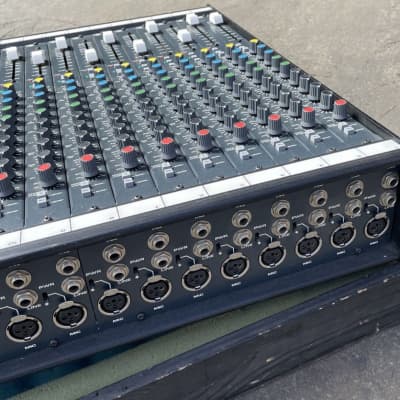 Soundcraft Series 200 SR 16 Channel 4-bus Mixing Console w Custom Wood Crate VGC image 7