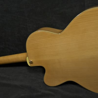 Peerless Tonemaster Blonde Hollow body Guitar w case #5384 image 6