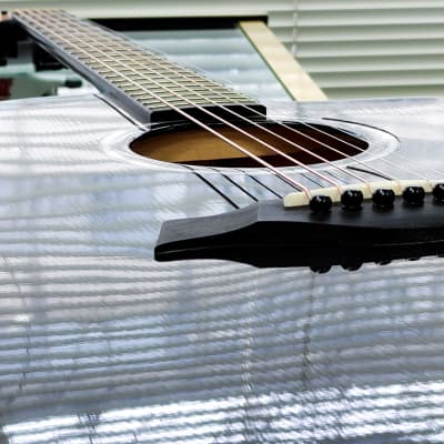 Taylor 214ce DLX LTD 2023 Acoustic Guitar with Electronics - Transparent Grey image 14