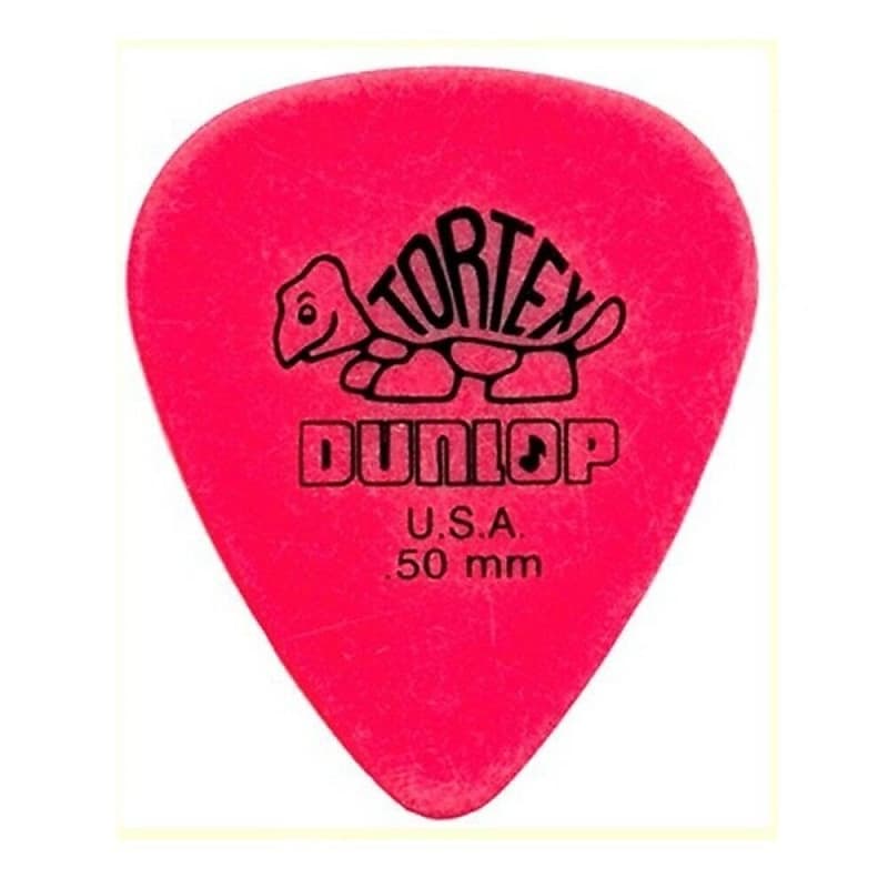 Dunlop 418R.50 Tortex Standard, Red .50mm, 72 picks  Bulk Bag Guitar Picks image 1
