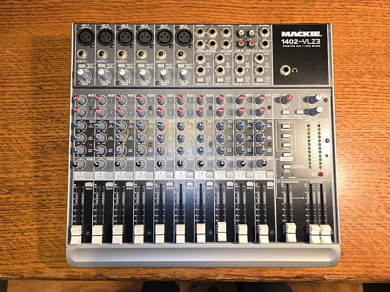 Mackie 1402-VLZ3 14-Channel Mic / Line Mixer | Reverb