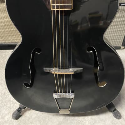 Unmarked Archtop 1950's - Black image 3