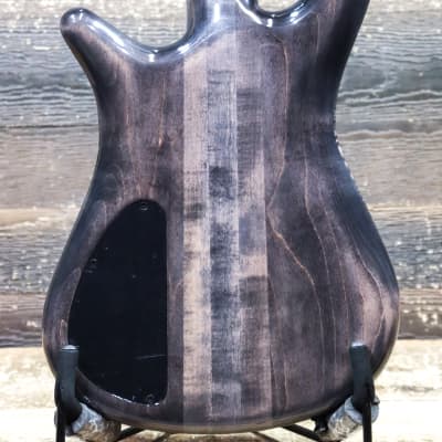 Spector USA Custom Shop NS-5XL Super Faded Black 5-String Electric Bass w/Case image 4