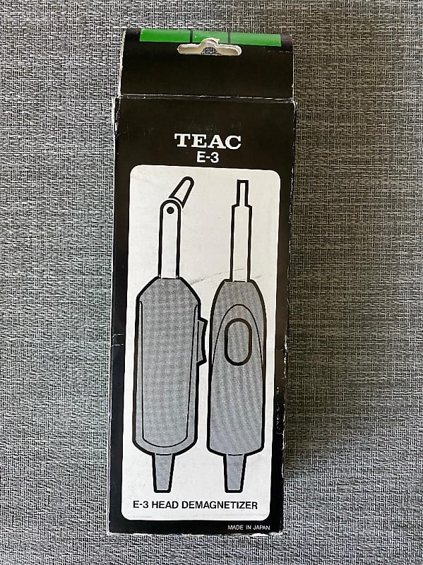 TEAC E-3 Head Demagnetizer with Owner's Manual - Tested | Reverb