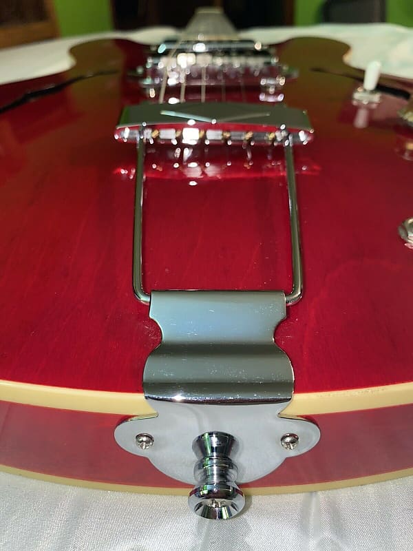 Epiphone Casino Custom Shop Limited Edition Cherry Red | Reverb