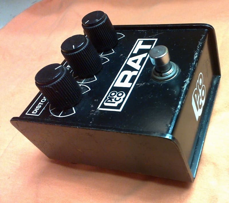 ProCo Rat 1986 Version 3-B Black Face LM308 vintage guitar