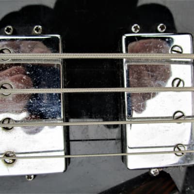 Kimberly Bass Guitar,  1960's,  Japan, 2 Humbucker Pickups, Fresh Setup image 4