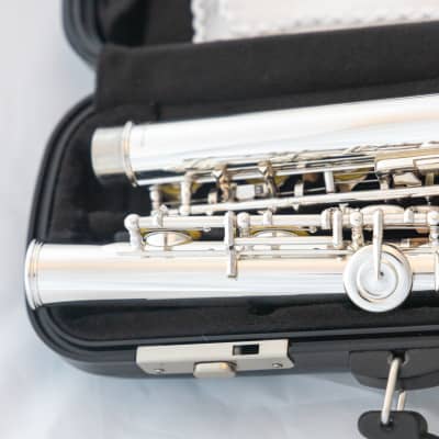 Yamaha YFL-200AD II Advantage Student Flute *Cleaned & Serviced *Ready to play image 10