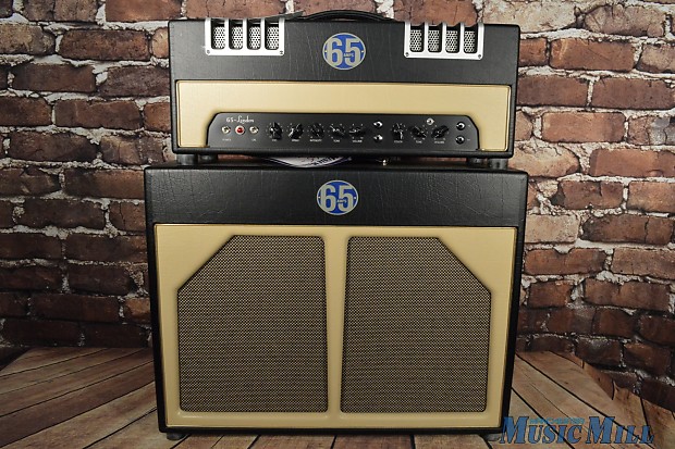 65 Amps London Tube Guitar Amplifier + 2x12 Cabinet Class A EL84, MINT! image 1