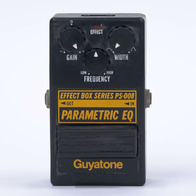 Guyatone PS-008 Parametric Equalizer EQ Guitar Effect Pedal for sale