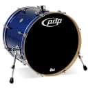 PDP Concept Maple Blue Sparkle Bass Drum - 18x22