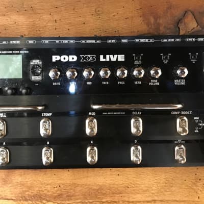 Line 6 POD X3 Live Multi-Effect and Amp Modeler